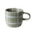 Robert Gordon Mug Single - Cat's Pyjamas Sage & Blush Check