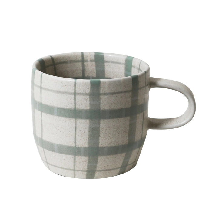 Robert Gordon Mug Single - Cat's Pyjamas Duck Egg Check