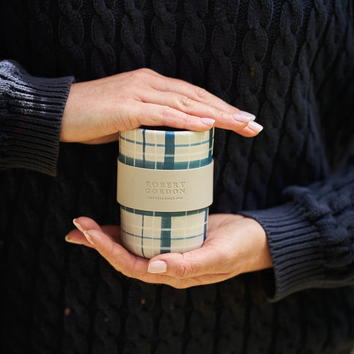 Robert Gordon Travel Cup - Denim w/ Silicone Band