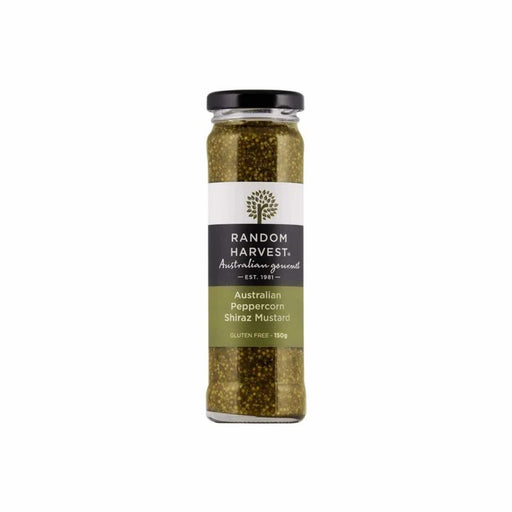 Random Harvest Peppercorn Shiraz Mustard 150gm