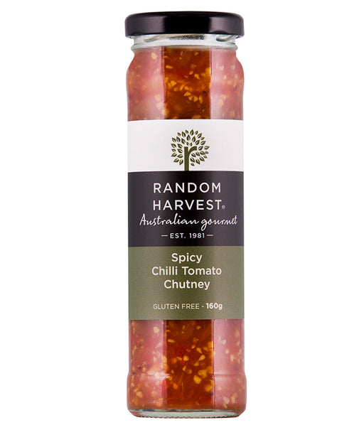 Random Harvest Spicy Chilli Tomato Chutney 160gm