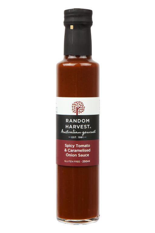 Random Harvest Spicy Tomato & Caramelised Onion Sauce 250ml