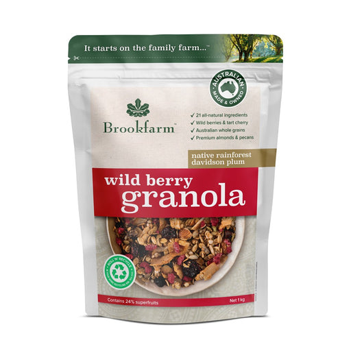 Brookfarm Granola 1kg - Wild Berry