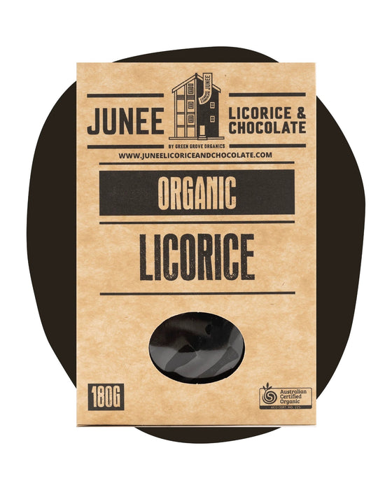 Junee Licorice & Chocolate: Licorice 180g