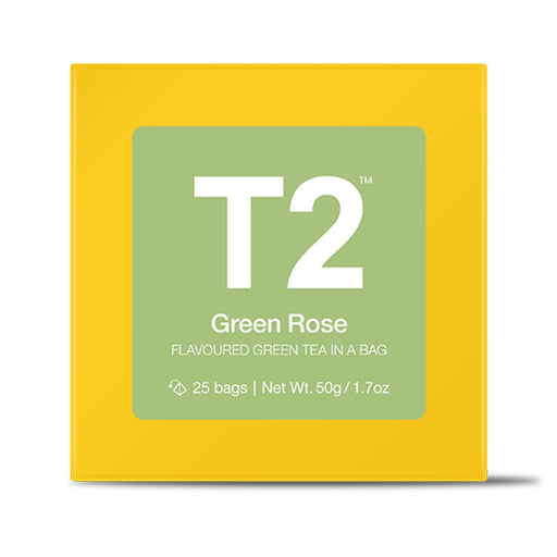 T2 Tea Bags 25's - Green Rose