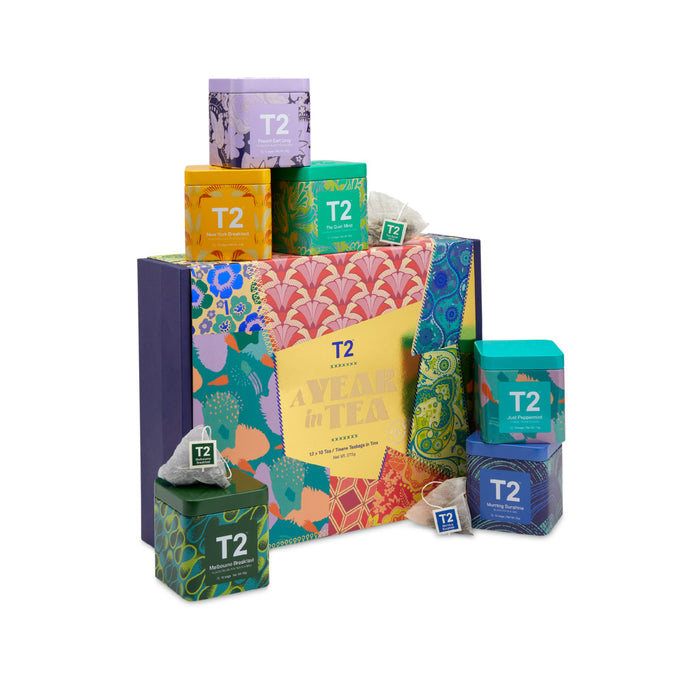 T2 A Year in Tea Tea Bag Gift Pack