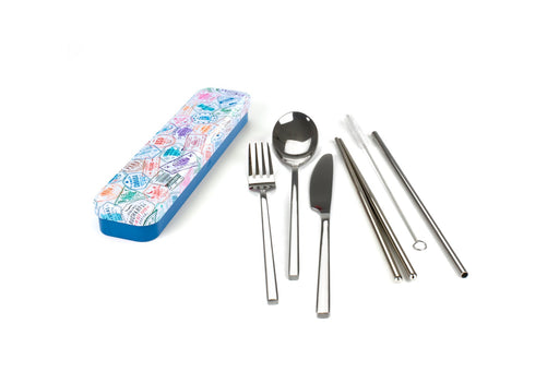 Carry Your Cutlery - Passport Stamps