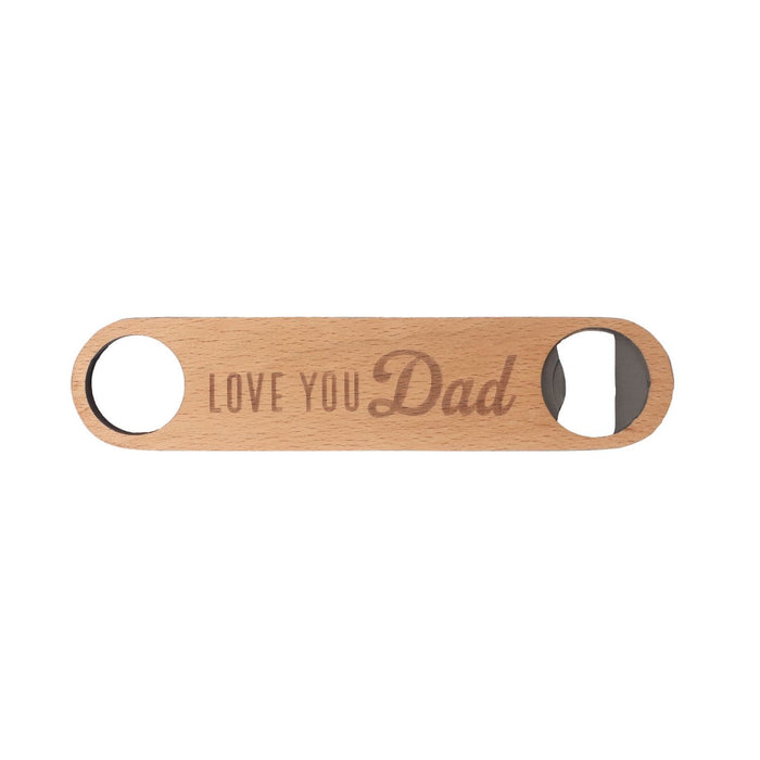 Splosh Wooden Bottle Opener - Love