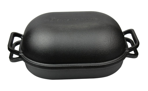 Brunswick Bakers Pre-seasoned Cast Iron Bread Baking Pan