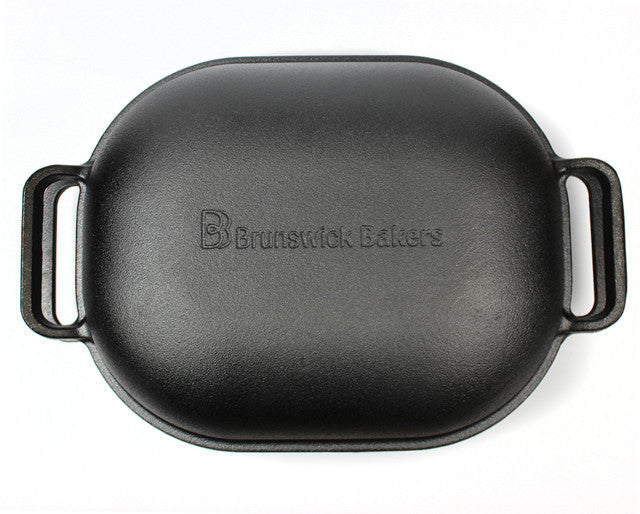 Brunswick Bakers Pre-seasoned Cast Iron Bread Baking Pan