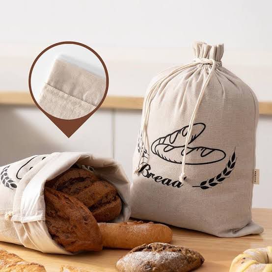 Brunswick Baker Reusable Linen Bread Bag