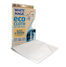 White Magic Microfibre Eco Cloth - Glass And Window