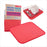 White Magic Dish Drying Mat - Coral