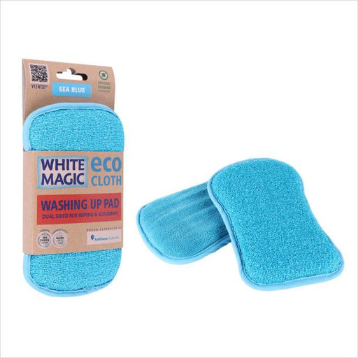 White Magic Washing Up Pad - Sea Blue