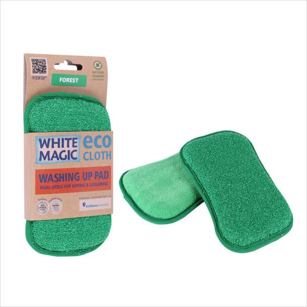 White Magic Washing Up Pad - Forest
