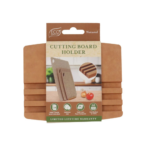 Eco Basics Cutting Board Holder - Natural