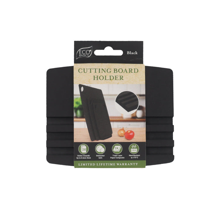 Eco Basics Cutting Board Holder - Black