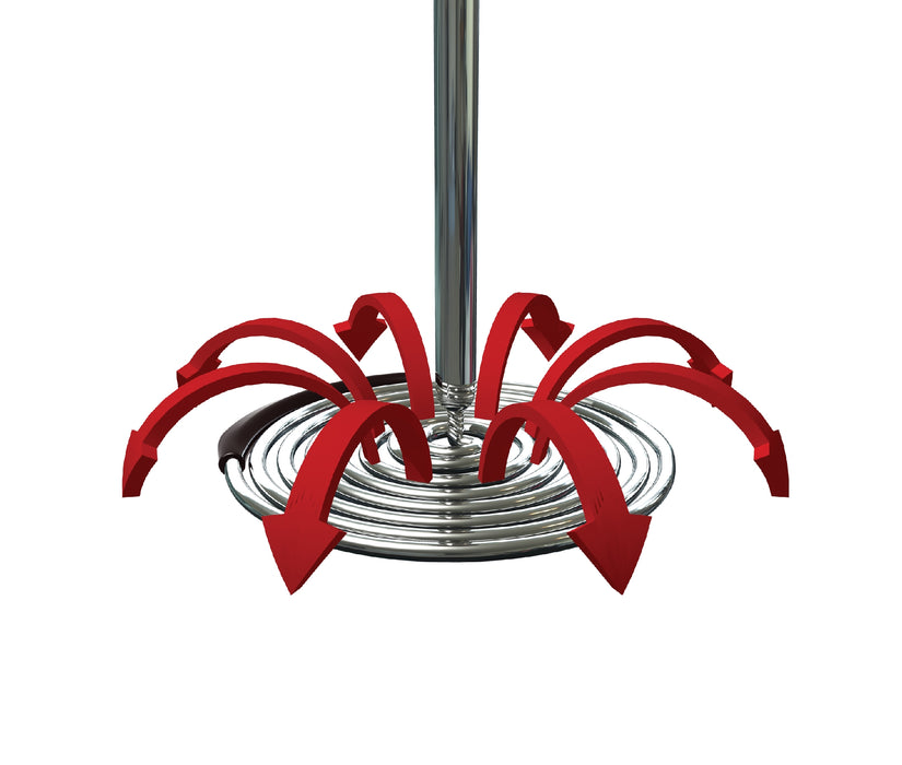 Dreamfarm Smood Potato Masher - Red