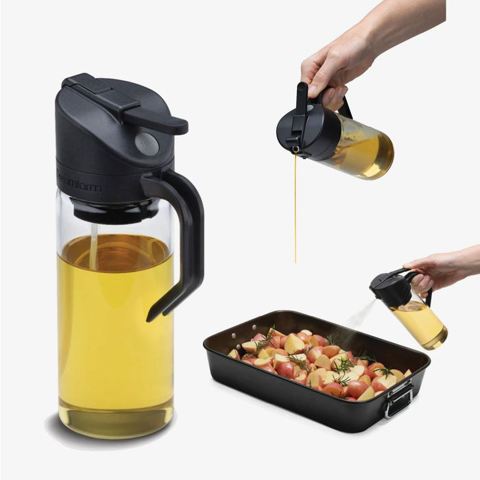 Dreamfarm Oileroo - Black Plastic Bottle
