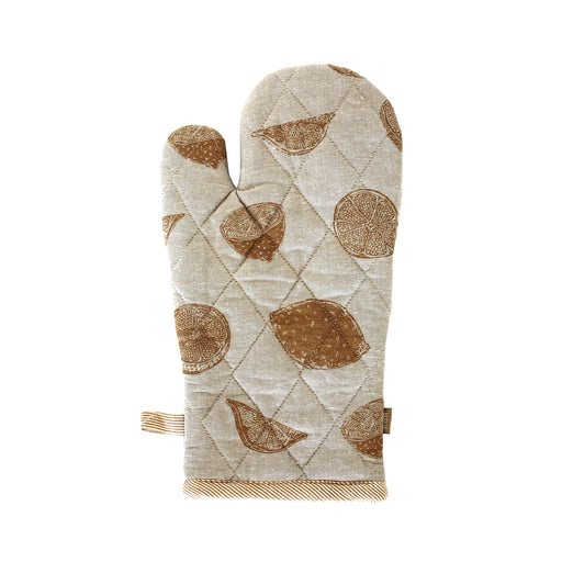 Raine & Humble Lemon Marmalade Oven Glove - Golden Yellow