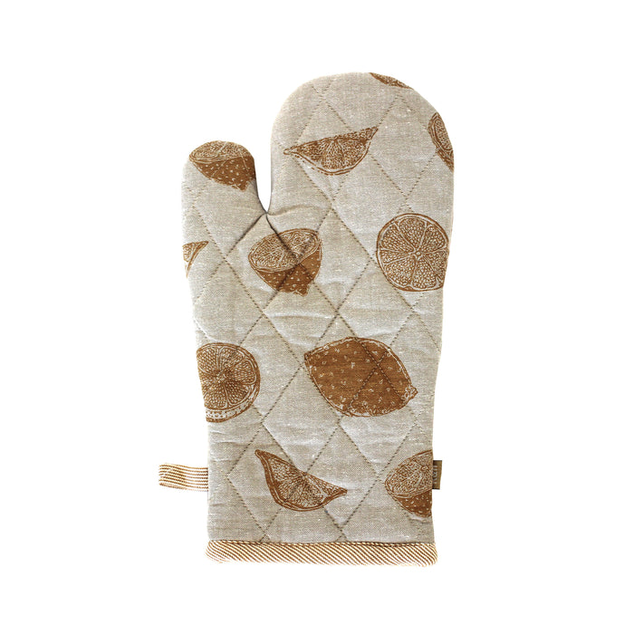 Raine & Humble Lemon Marmalade Oven Glove - Golden Yellow