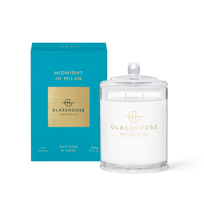 Glasshouse Candle 380g - Midnight in Milan