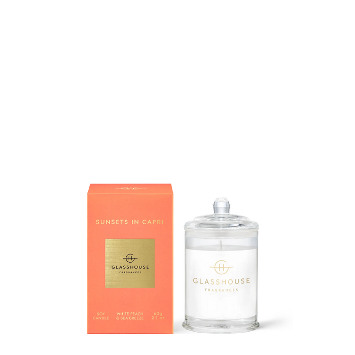 Glasshouse Candle 60g - Sunsets in Capri