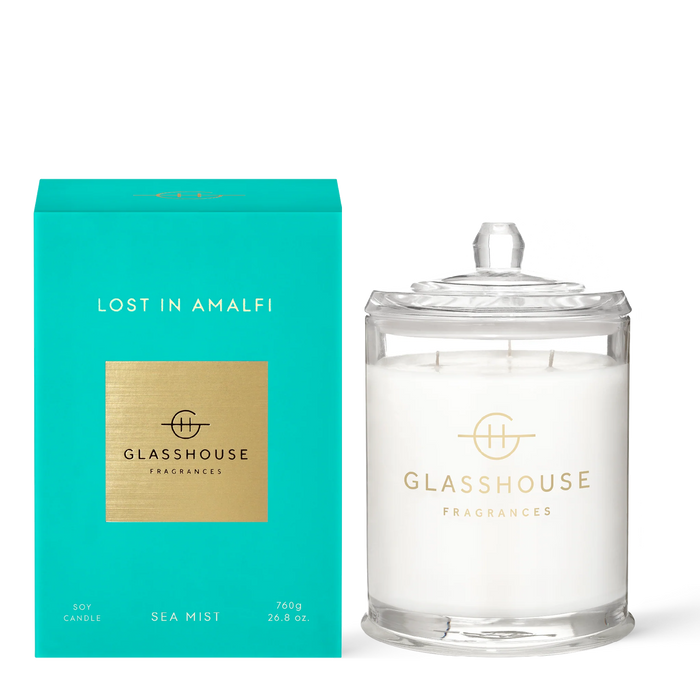 Glasshouse Candle 760g - Lost in Amalfi