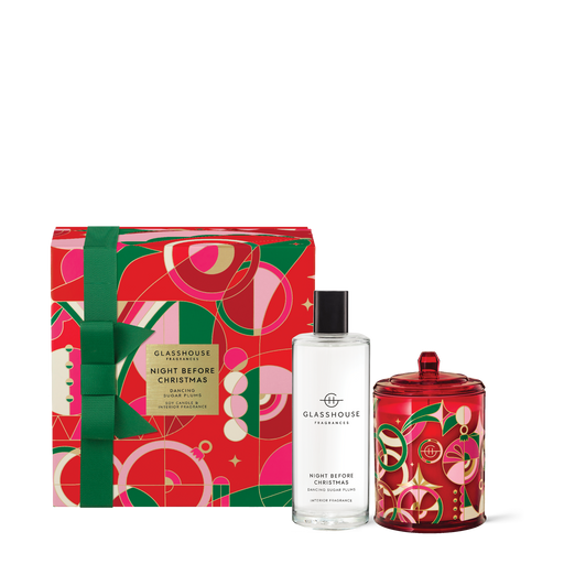 Glasshouse Fragrance Candle and Spray Gift Set - Night Before Christmas 2024