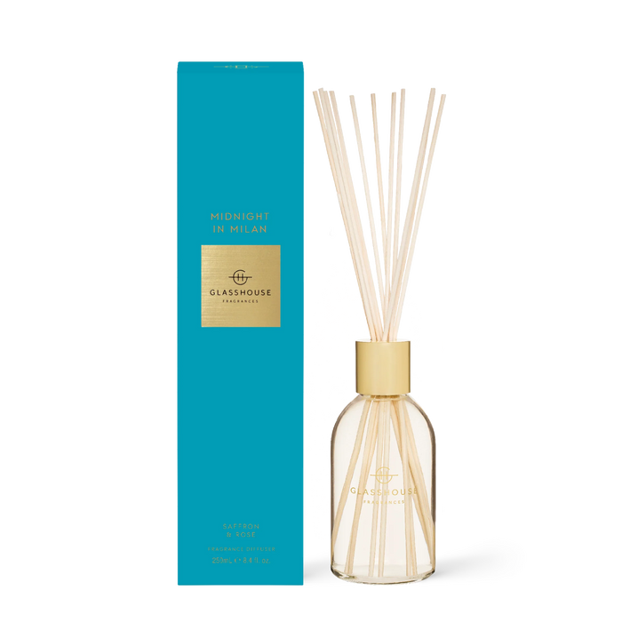 Glasshouse Diffuser 250ml - Midnight in Milan