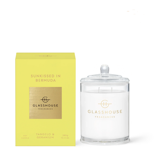 Glasshouse Candle 380g - Sunkissed in Bermuda