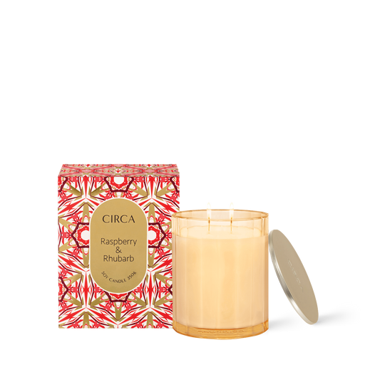 Circa 350g Candle Christmas 2024 - Raspberry & Rhubarb