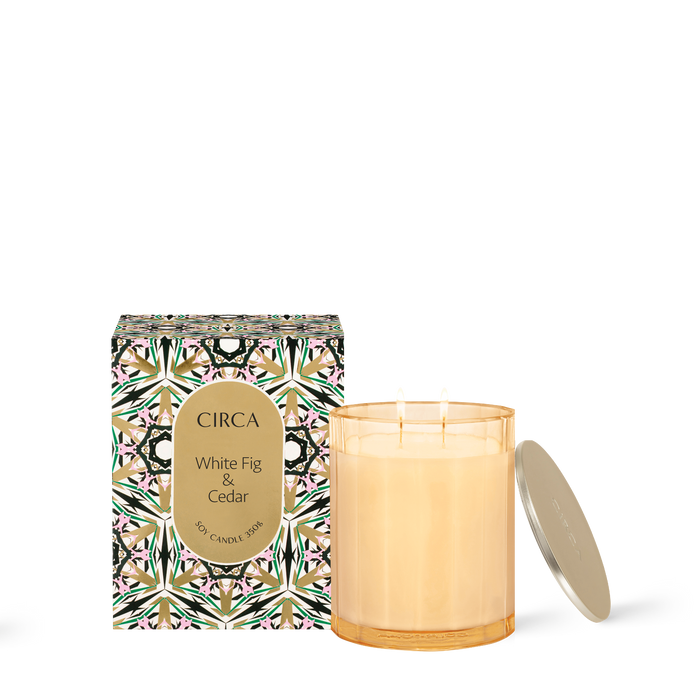 Circa 350g Candle Christmas 2024 - White Fig & Cedar