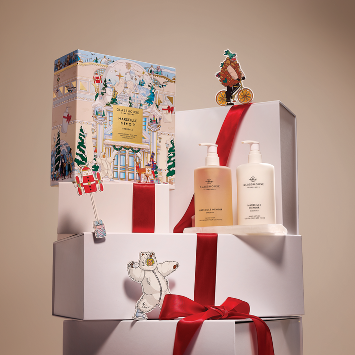 Glasshouse Hand Wash & Lotion Tray Set - Christmas 2025