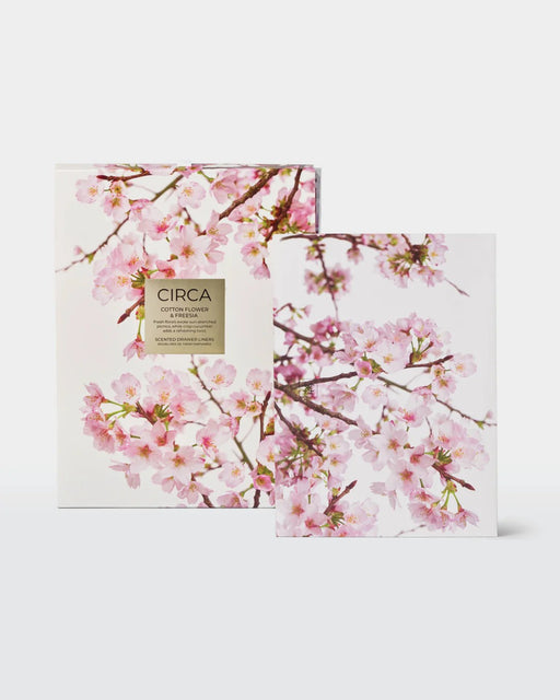 Circa Scented Draw Liners - Cotton Flower & Freesia