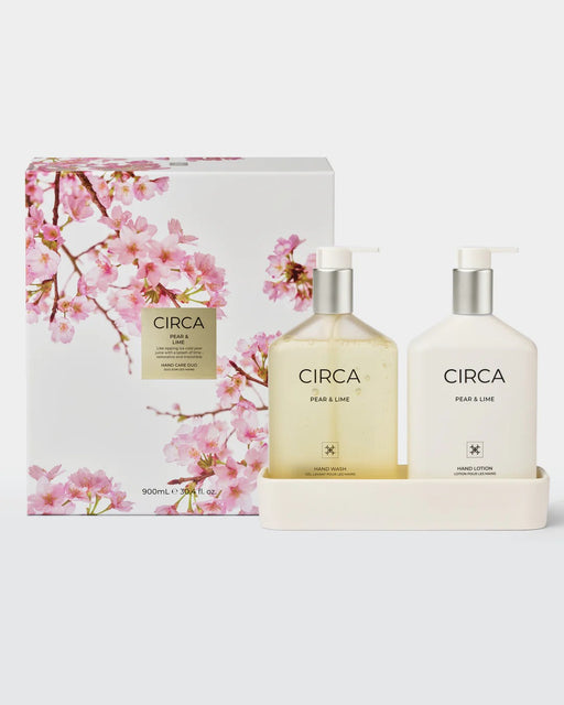 Circa Hand Care Duo Set 900ml - Pear & Lime