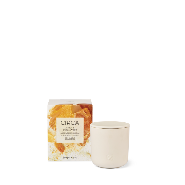 CIRCA Candle 300g - Amber & Sandalwood