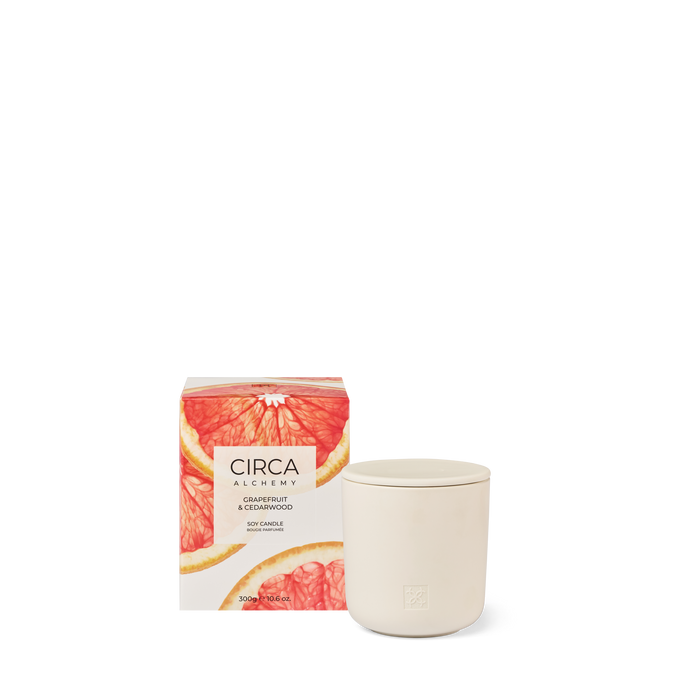 CIRCA Alchemy Candle 300g - Grapefruit & Cedarwood
