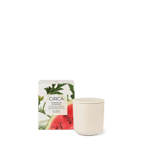 CIRCA Candle 300g - Watermelon & Coconut