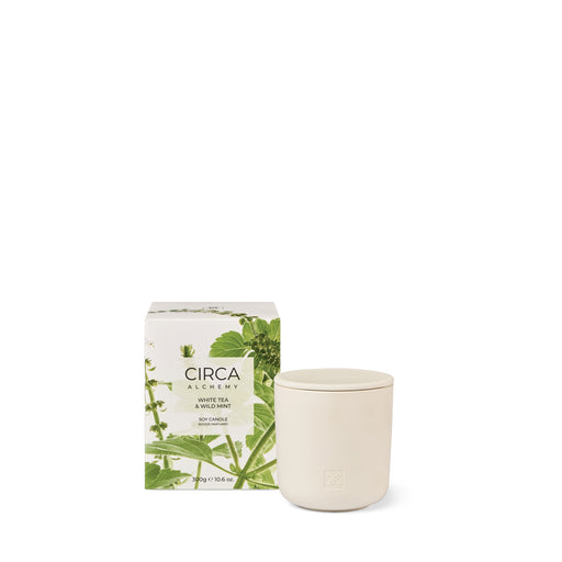 CIRCA Alchemy Candle 300g - White Tea & Wild Mint