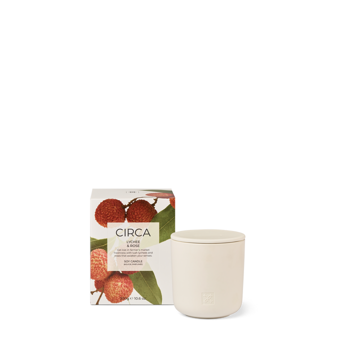 CIRCA Candle 300g - Lychee & Rose