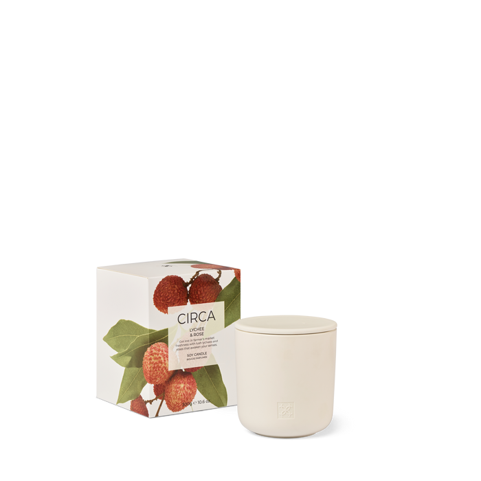 CIRCA Candle 300g - Lychee & Rose