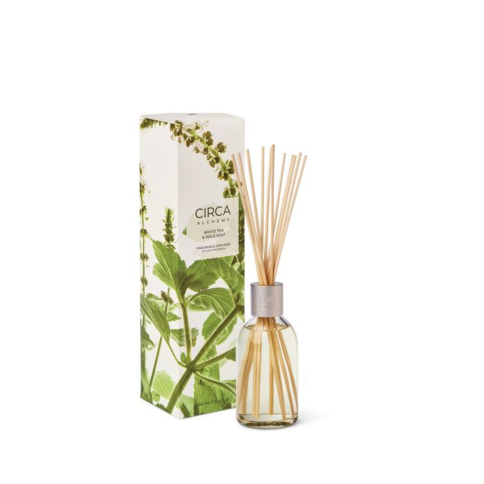 CIRCA Alchemy Diffuser 250ml - White Tea & Wild Mint