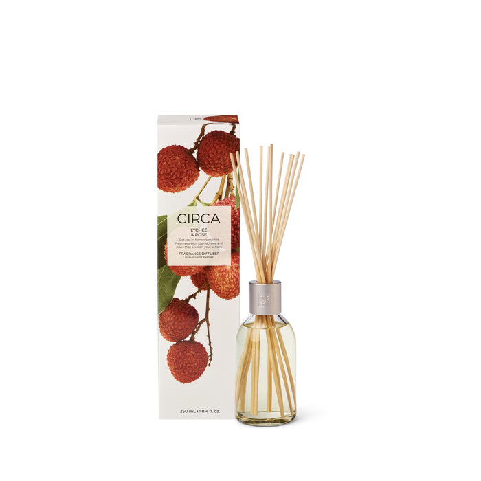 CIRCA Diffuser 250ml - Lychee & Rose