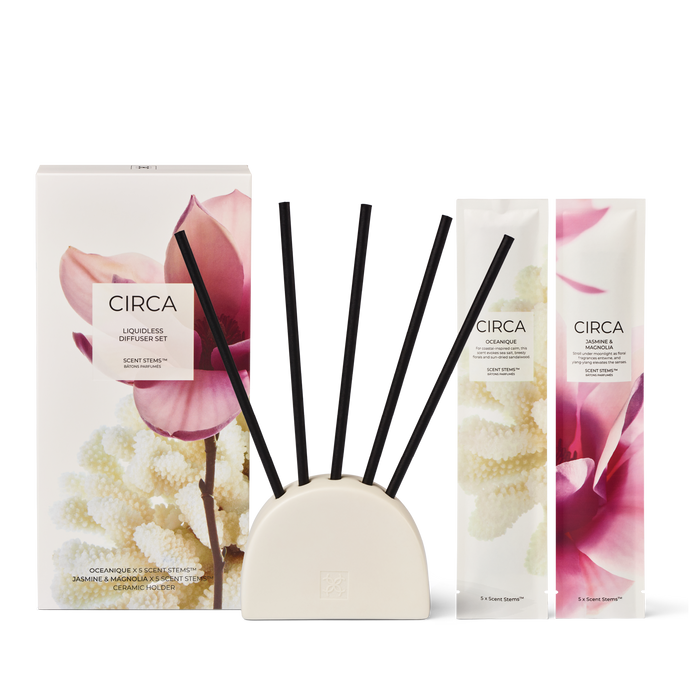 CIRCA Liquidless Diffuser Duo - Oceanique & Jasmine/Magnolia