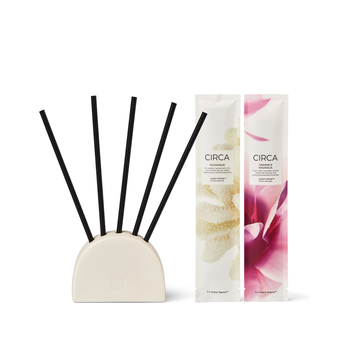 CIRCA Liquidless Diffuser Duo - Oceanique & Jasmine/Magnolia