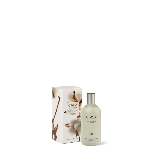 Circa Room & Linen Spray 100ml - Cotton Flower & Freesia