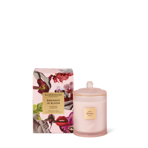 Glasshouse Candle 380ml - Radiance in Bloom