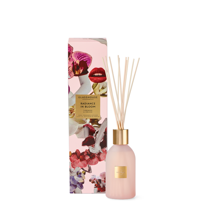 Glasshouse Diffuser 250ml - Radiance in Bloom