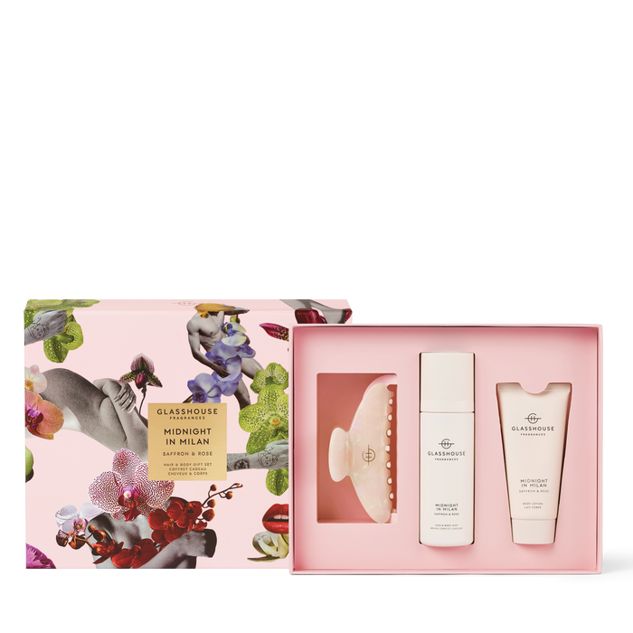 Glasshouse Hair & Body Gift Set - Midnight in Milan